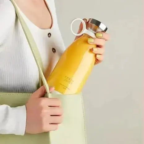 Portable Electric Mini USB Bottle Juicer | Make Fresh Juice Anywhere in 30 Seconds 🥤 Gharbuddy